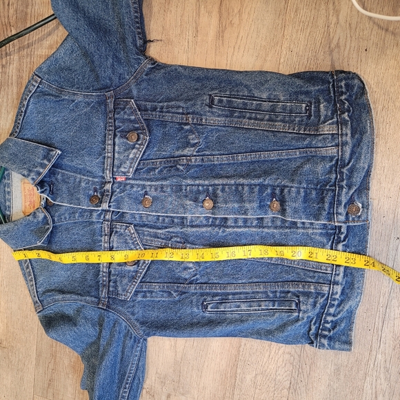 Vintage Levis Pure Denim Jacket - Picture 12 of 13